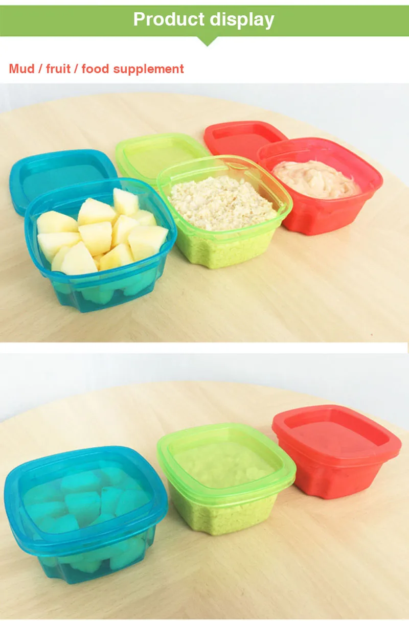 1 шт. 200 мл детские коробки для еды контейнер хранения закусок портативные