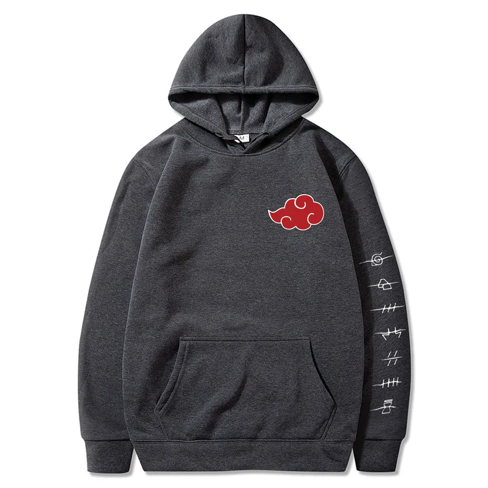 

Anime Hoodies Tracksuit Long Sleeve Casual Men's Clothing Fire Cloud Sweatshirts 2021 New Colors Streetwear Pullover
