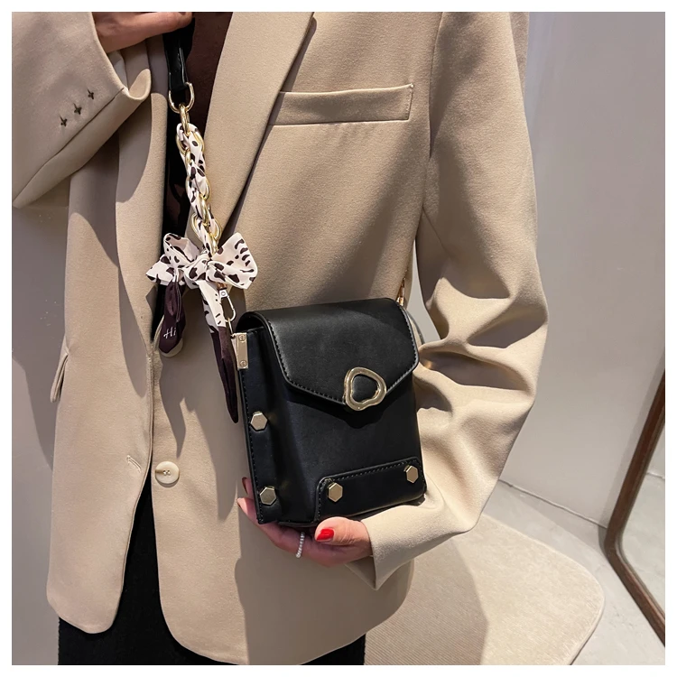 

Brilliant color&Matted color PU Leather Women Designer Crossbody Handbags 2021 Mini Fashion Casual Solid Color Shoulder Bags