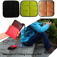 small hiking seat pads waterproof potable traveling sitting pad folding mat camping mats beach prevent dirty