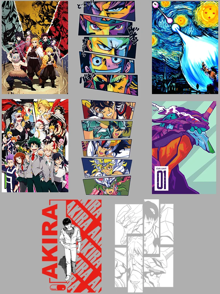 Новинка хлорированные наклейки Saint Seiya нашивки Goku для одежды детские подарки