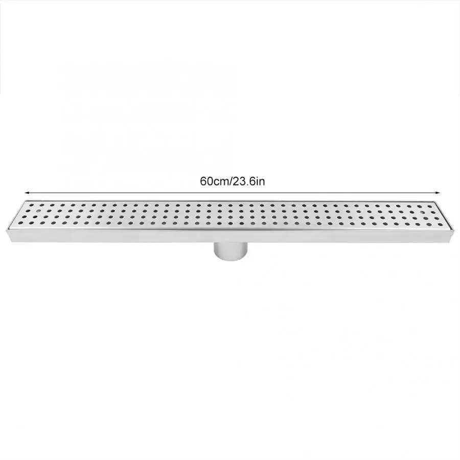 Ванная комната душевой пол прямоугольник линейный решетка Нержавеющая сталь