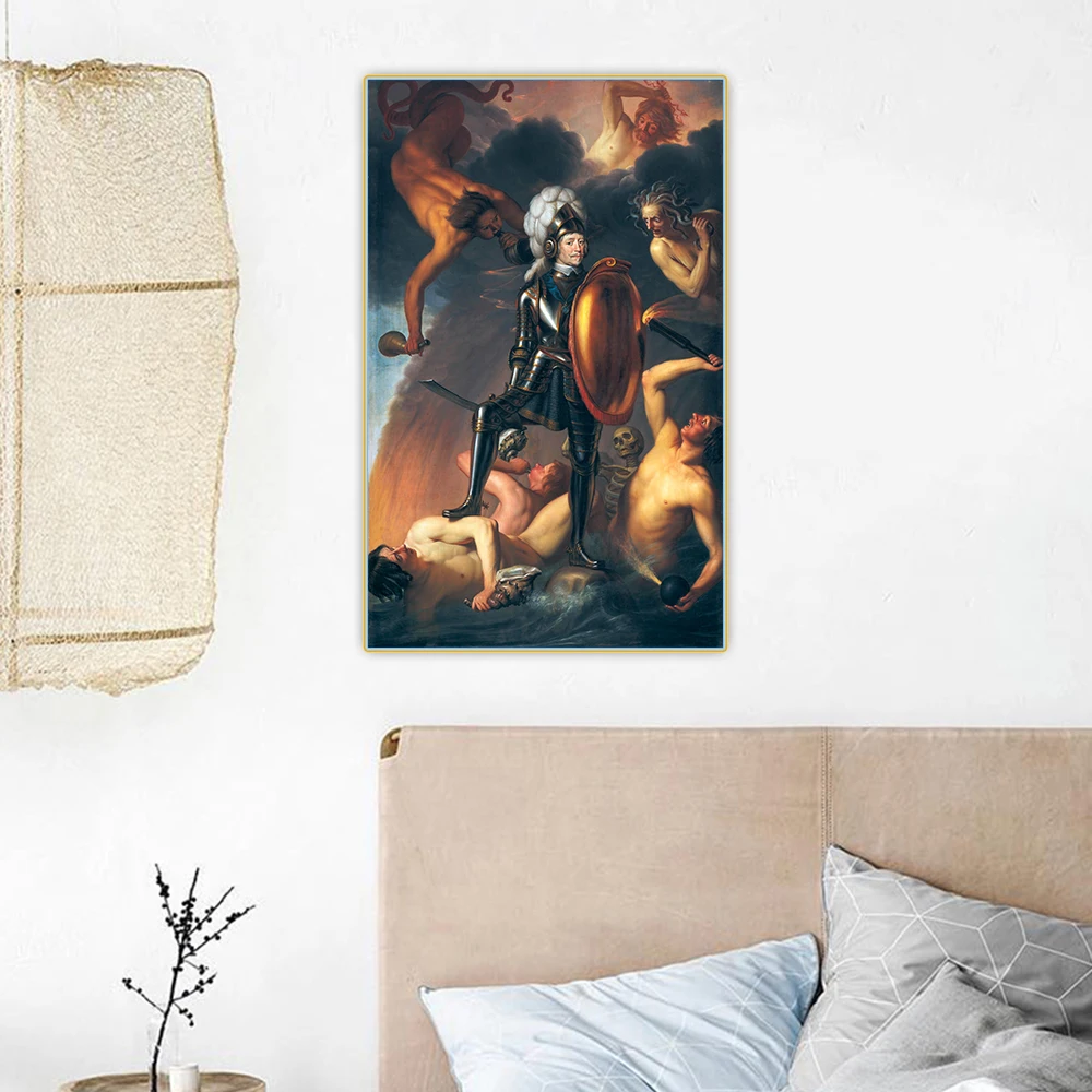 Картина на холсте Констанция Фредерика Хендрика настенное украшение для дома