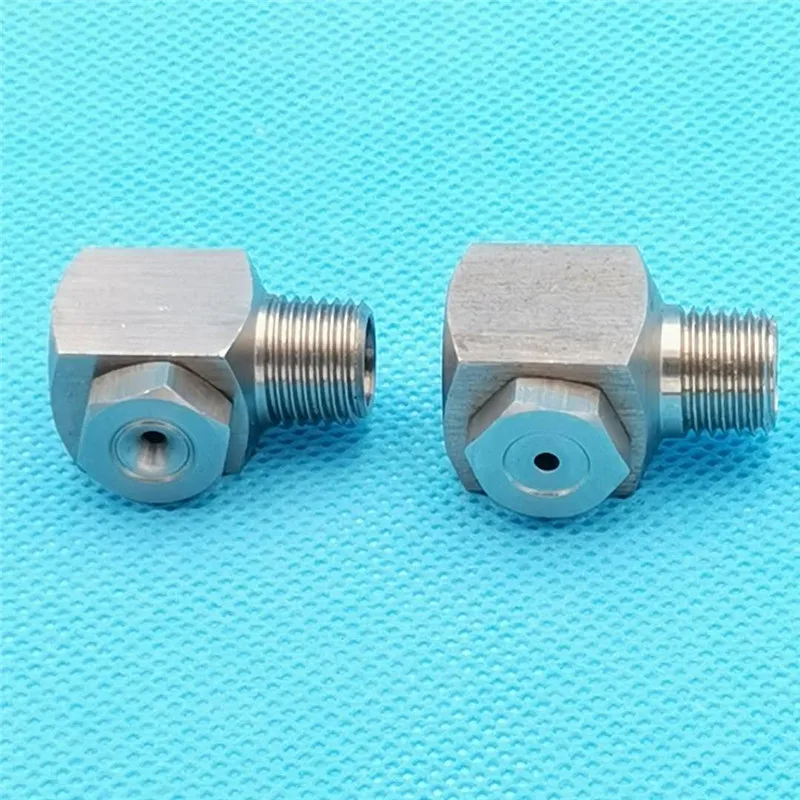 Насадка струйная полая угловая из нержавеющей стали полый конус широкоугольный