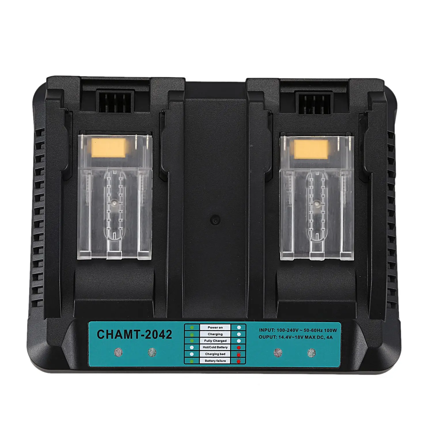4A двойной Порты Li-Ion Батарея Зарядное устройство для Makita 14 4 V 18V BL1830 BL1840 BL1845 BL1850 BL1860