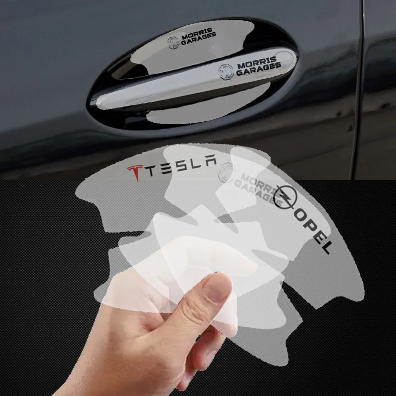 

8 шт. Защитная Наклейка на дверную ручку автомобиля, пленка против царапин, наклейка для Haval Jolion H6 2020 2021 H2 H3, автомобильные аксессуары, Стайлин...