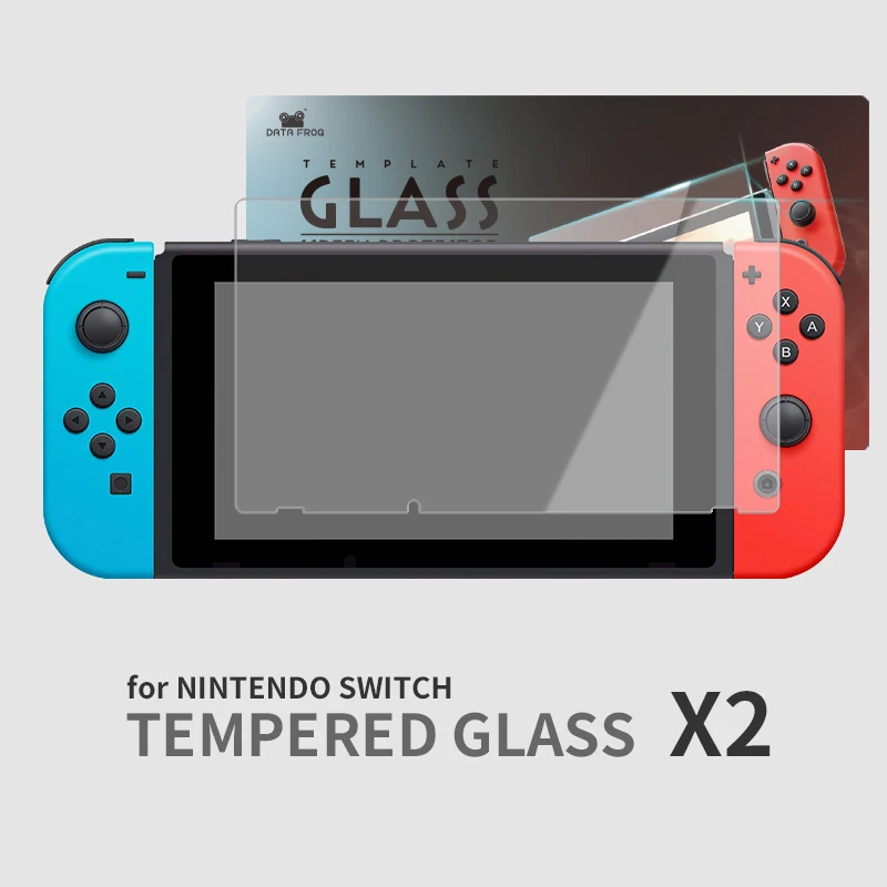 2pcs With package Защита для экрана из закаленного стекла премиум-класса для nintendo Switch NS защита для экрана для kingd Switch Lite аксессуары - Цвет: 2pcs With package