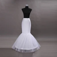 bride wedding wedding dress petticoat thin evening dress white big mermaid wedding dress skirt