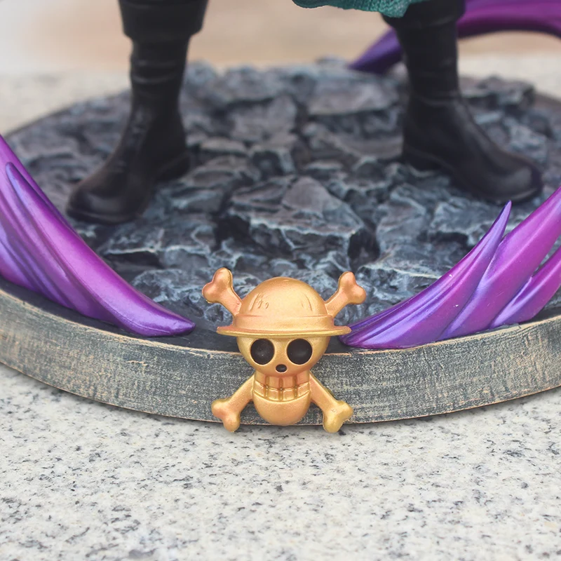 

37cm Anime One Piece ZORO Statue Action Figure GK Roronoa Zoro PVC Figurine Collectible Model Toys