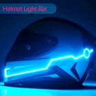 Светильник ная лента на шлем для мотоцикла, осветительный прибор сделай сам, аксессуары для шлема