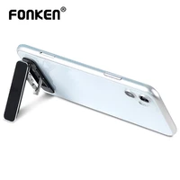 FONKEN Mini Phone Holder Foldable Desk Mount Stand Lazy Holder Smartphone Bracket Aluminum Alloy Holder Cellphone Accessories