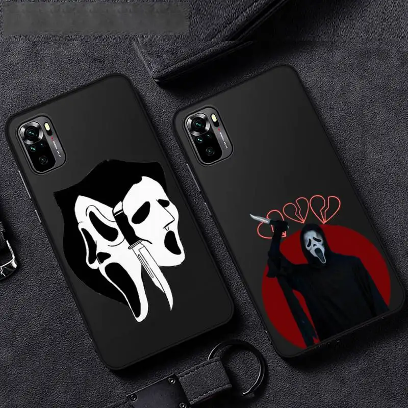 

ghostface Phone Case For Xiaomi Mi 10T 11 pro Redmi Note 7 8 9 10 pro 8T 9T 9S 9A 10