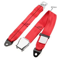 85cm 128cm adjustable airplan car seat safe belt plane seatbelt extenders colored seat belts safety belt interior accessories