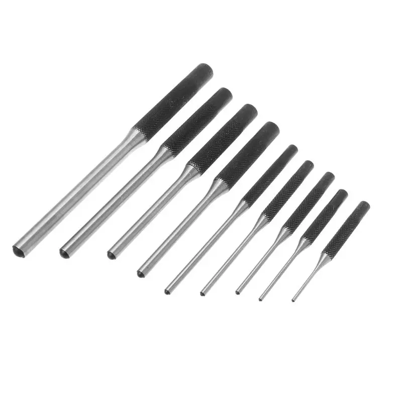 

9 Pcs/Set Hunting Remover Pin Punch Removal Tools Tackle For AR15 M4 M16 For Glock Professional Punches Roll Knurling