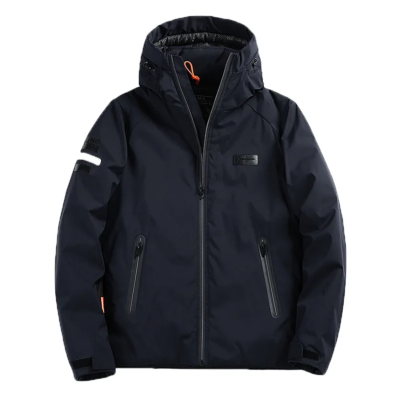 

Men/Boys Outdoor Field Winter/Autumn Windbreaker Parkas Turtleneck Hooded Jacket Men Overcoats 2xl Three Color