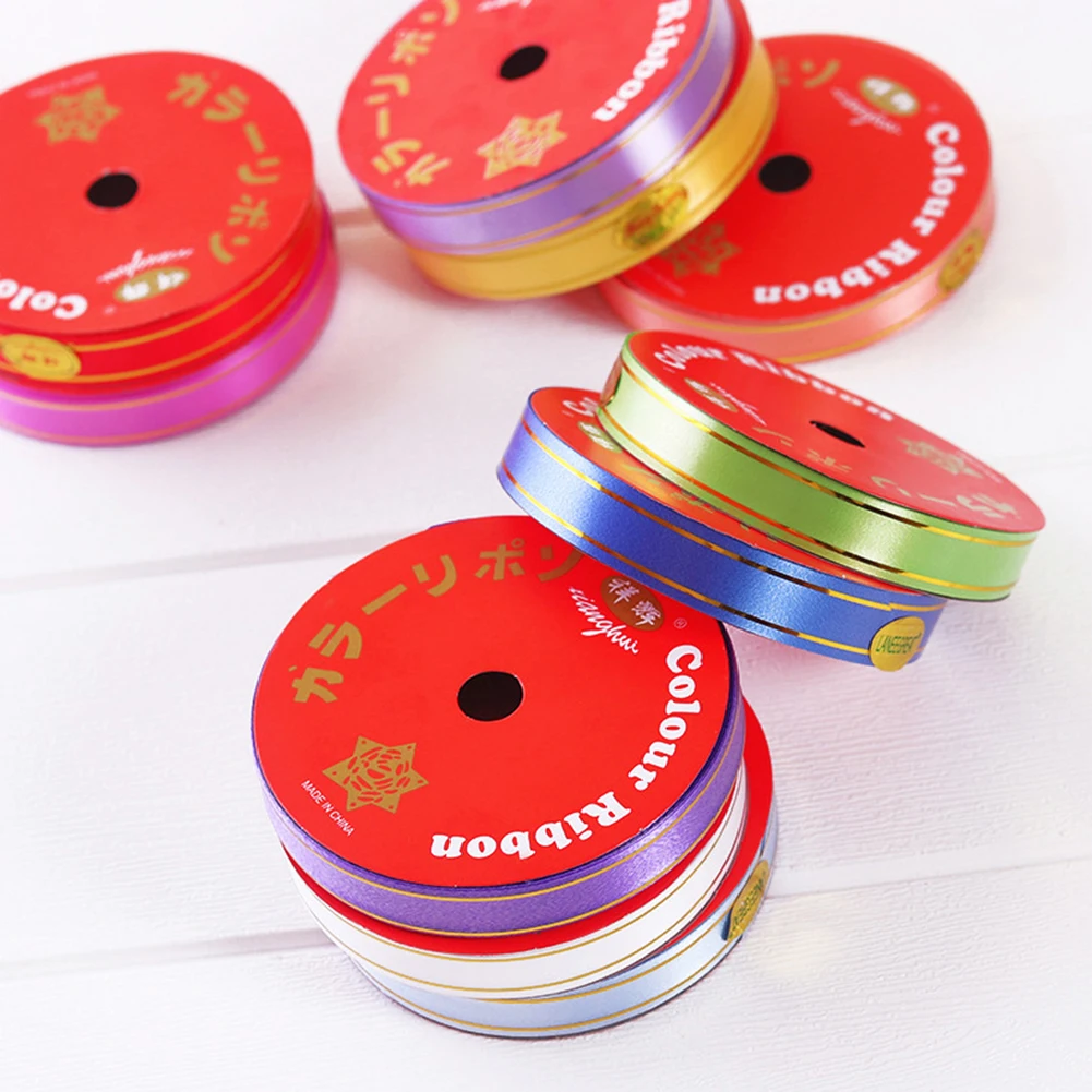 10 м грогрен атласные ленты воздушный шар Кабельные галстуки подарочная упаковка