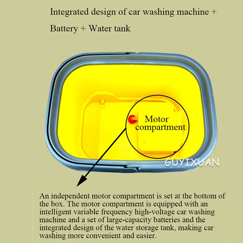 Продажа Автомойка высокого давления, портативный инструмент для чистки автомобиля, с двойным мотором