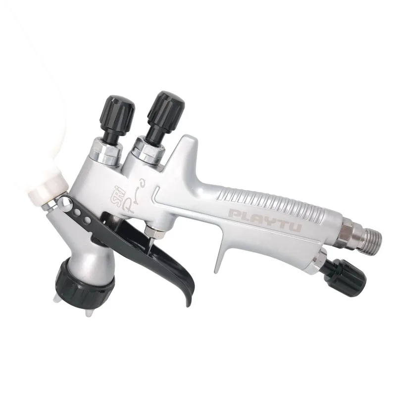 Air Pneumatic MINI Spray Gun SRi Pro Professional 1.2mm Gravity Feed coat Paint Sprayer with 250ml tank | Инструменты
