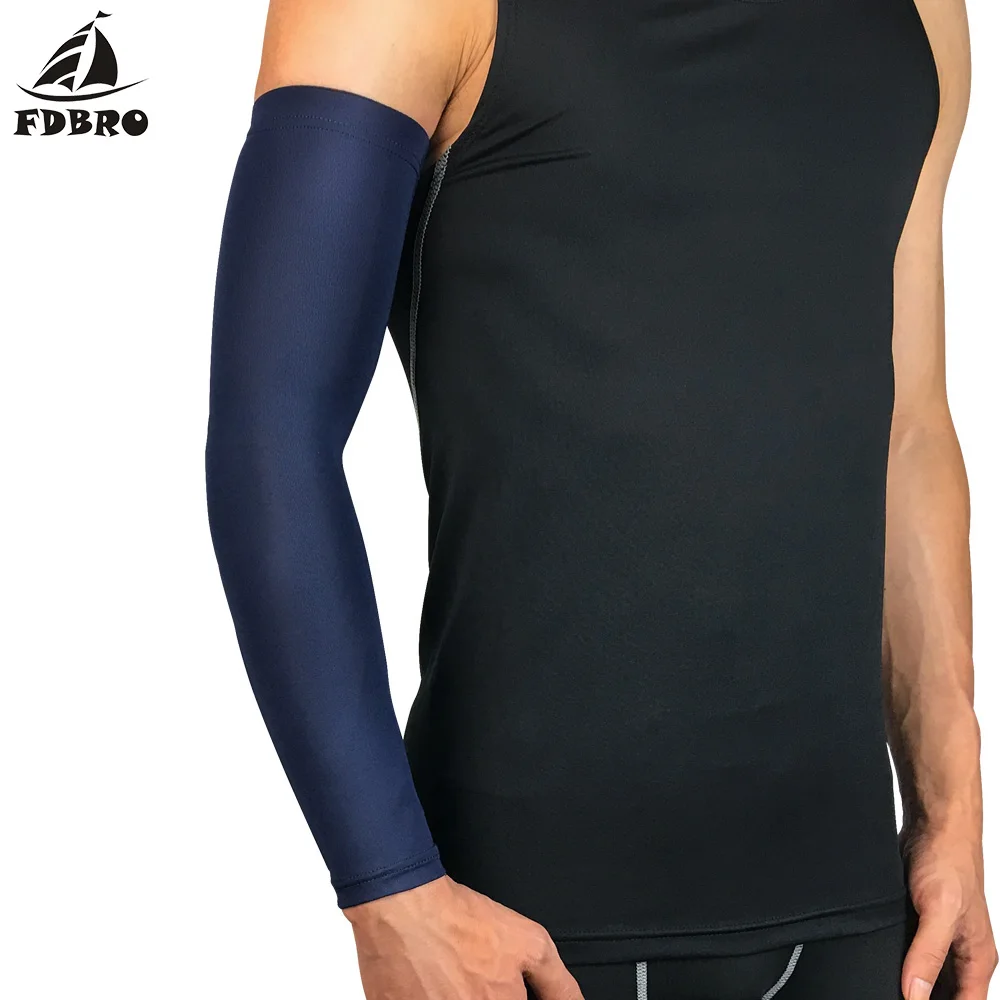 FDBRO 1 пара дышащая защита от ультрафиолета рукава для бега баскетбольная