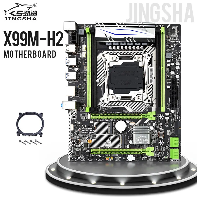 Jingsha X99 M H ATXDesktop материнская плата LGA 2011 v3 E5 Процессор DDR4 Оперативная память