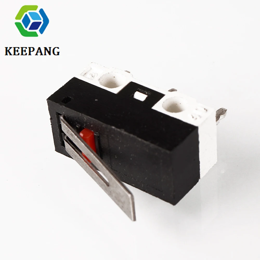 

50pcs MK7 MK8 Limit Switch Push Button Switch AC 1A 125V 2A 125V 3d printer Switch Micro switch for Makerbot