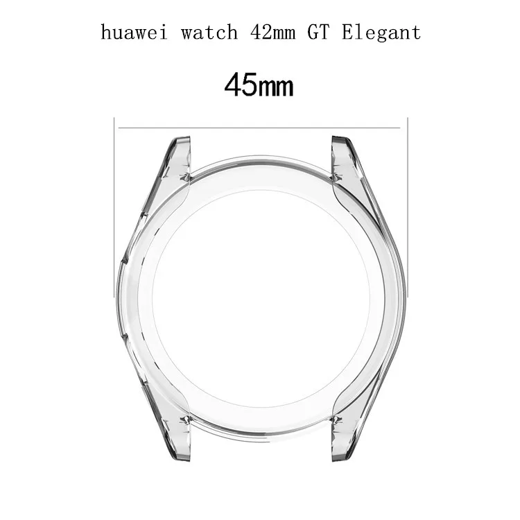 ТПУ Тонкий Смарт-часы защитный чехол для huawei Watch GT Active/элегантная оправа против царапин оболочки Smartwatch аксессуары