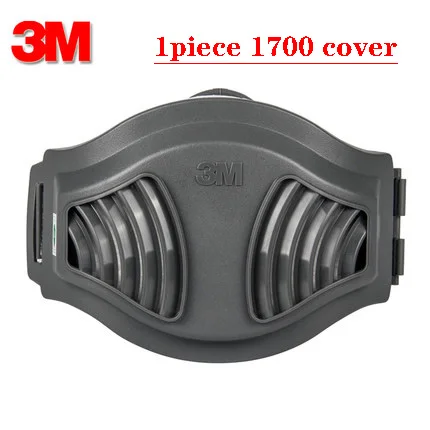3M 1711 Пылезащитная маска с 1701/1705 фильтрами Anti-PM2.5 промышленного строительства пыльца дымка яд семья профессиональный сайт маска набор - Цвет: 1pc1700