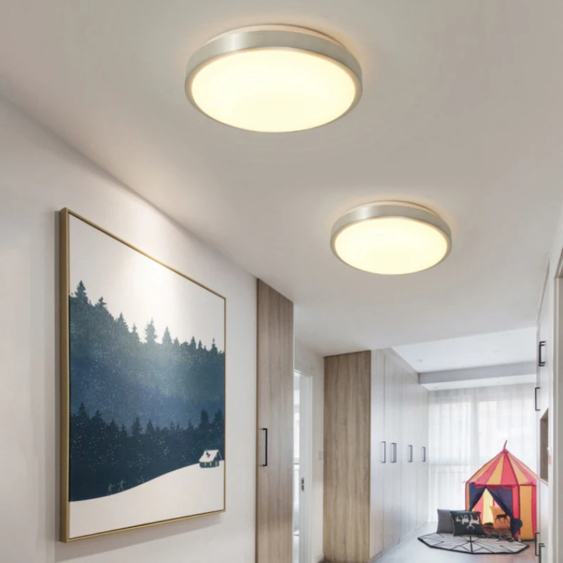 Светодиодный потолочный светильник с утопленным креплением для барабана