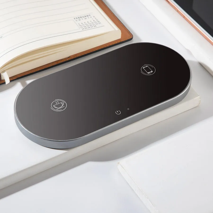 Термостатический нагреватель 2 в 1 для чайных чашек настольный горячего молока 220