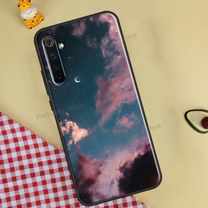 Чехол для телефона OnePlus 9 Pro 7T 8T 9R Nord чехол розового неба леса природы эстетики Realme 8