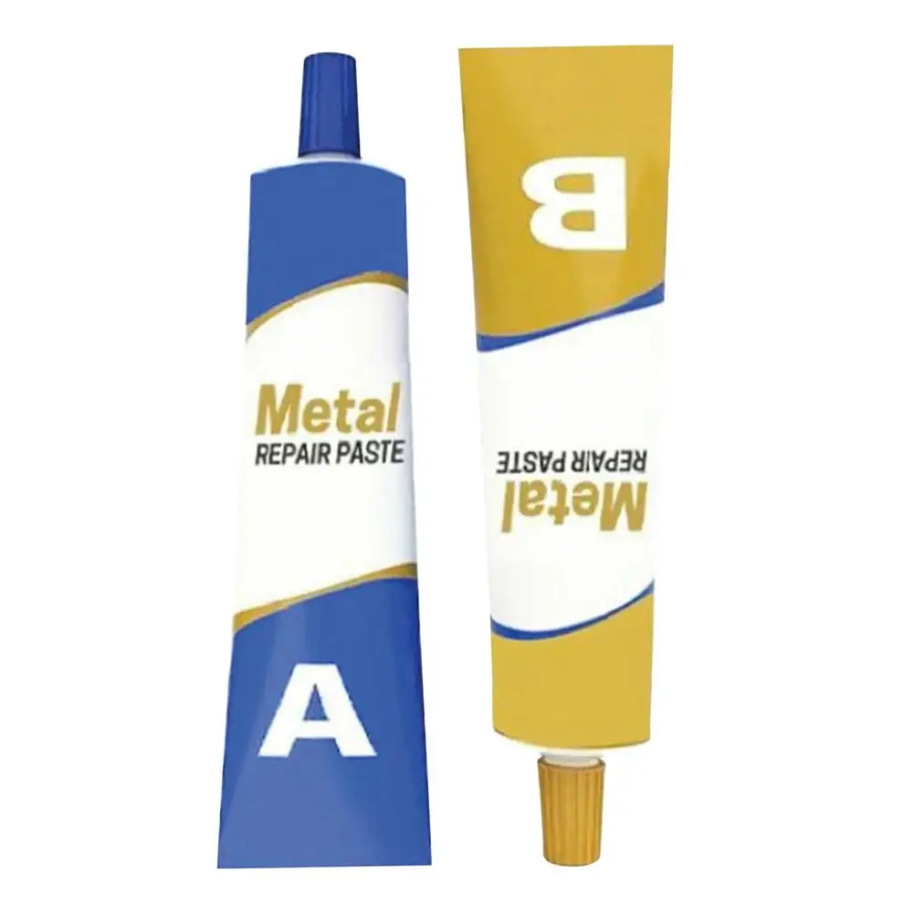 

20/50/80/100g Metal Repair Paste Heat Resistant Cold Weld Glue Repairing Agent Metal Repair AB Glue Cast Iron Sealant