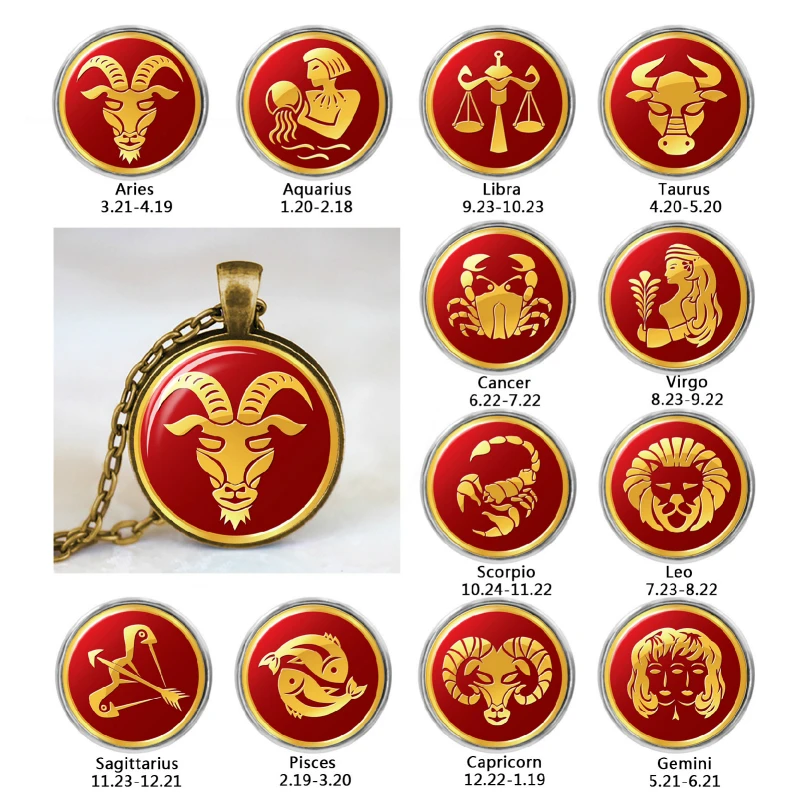 Новая горячая Распродажа двенадцать созвездий время Стекло античная бронза