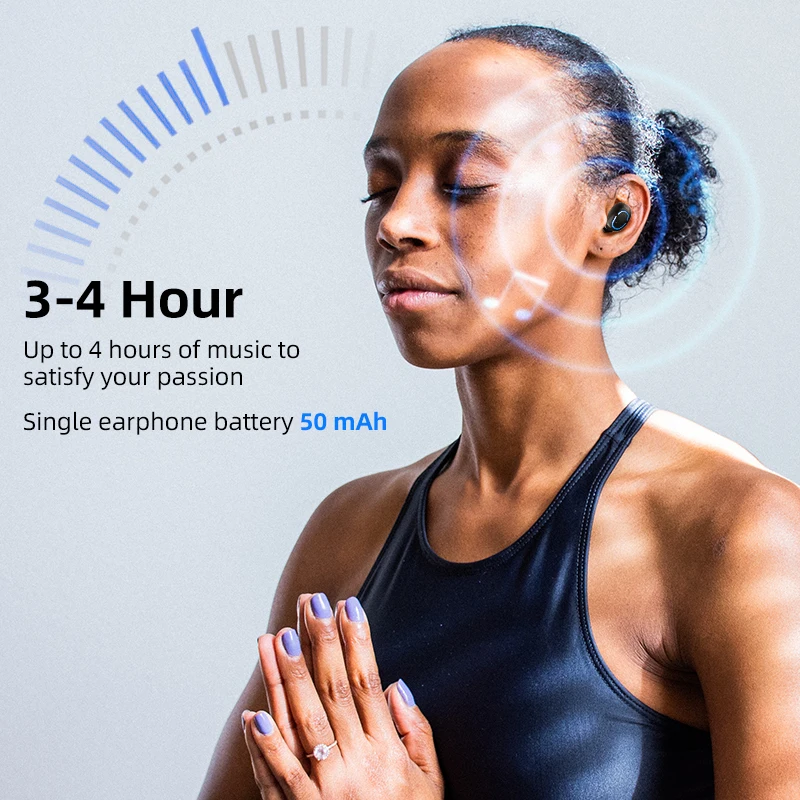Беспроводные наушники FONKEN Q67, Bluetooth наушники, мини TWS, устойчивые к поту, Soprt, наушники для Xiaomi, samsung, наушник с микрофоном, зарядка
