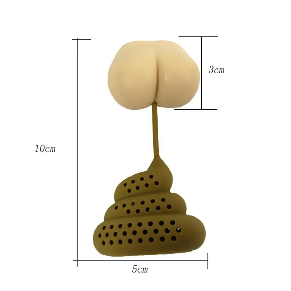 

Innovatieve Kak Vormige Siliconen Verbazingwekkende Zetgroep Bag Filter Spice Theepot Gere Thee Keuken Kruid Theezeefje Dif I2L1