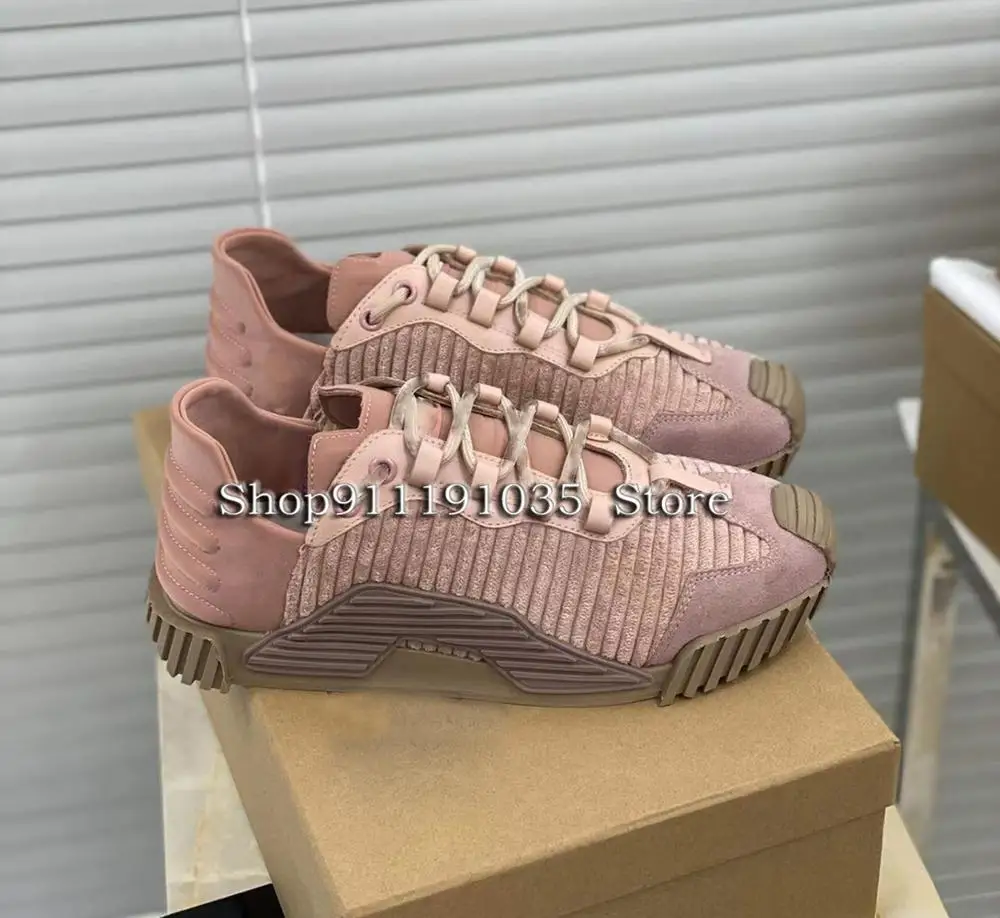 

2021 women's special fabric with leather feet, new all-match trend sneakers, size 35-40