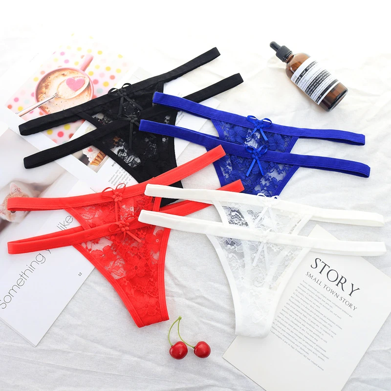 Стринги женские кружевные 1 шт./лот js8026 | Женская одежда