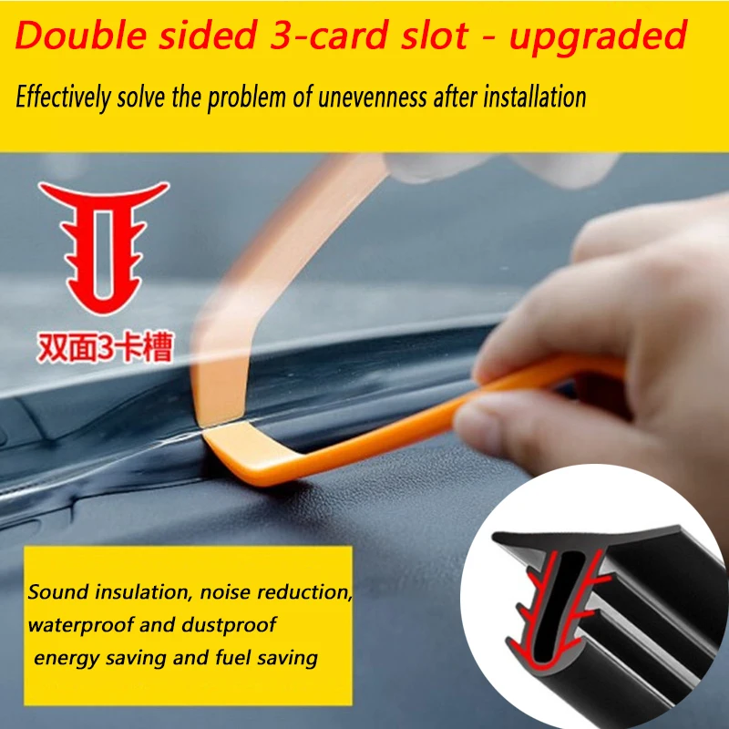 Автомобильные наклейки на приборную панель уплотнительные полоски авто