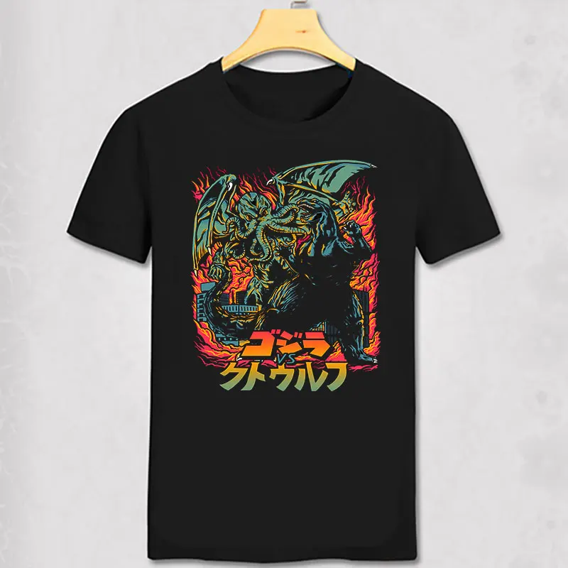 Футболка Lovecraft Miskatonic Cthulhu футболка Necronomicook ужас Забавный монстр-топ с кальмарами