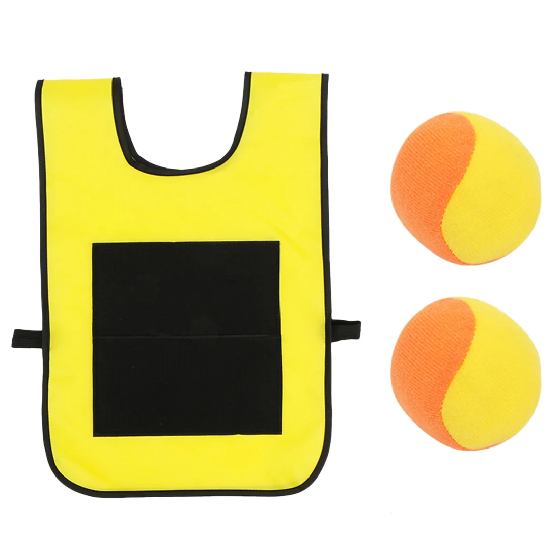 Бирка для Dodgeball Sticky Vest Catch Toss Game Sticky Target Ball жилет для детей, желтый, оранжевый и так далее