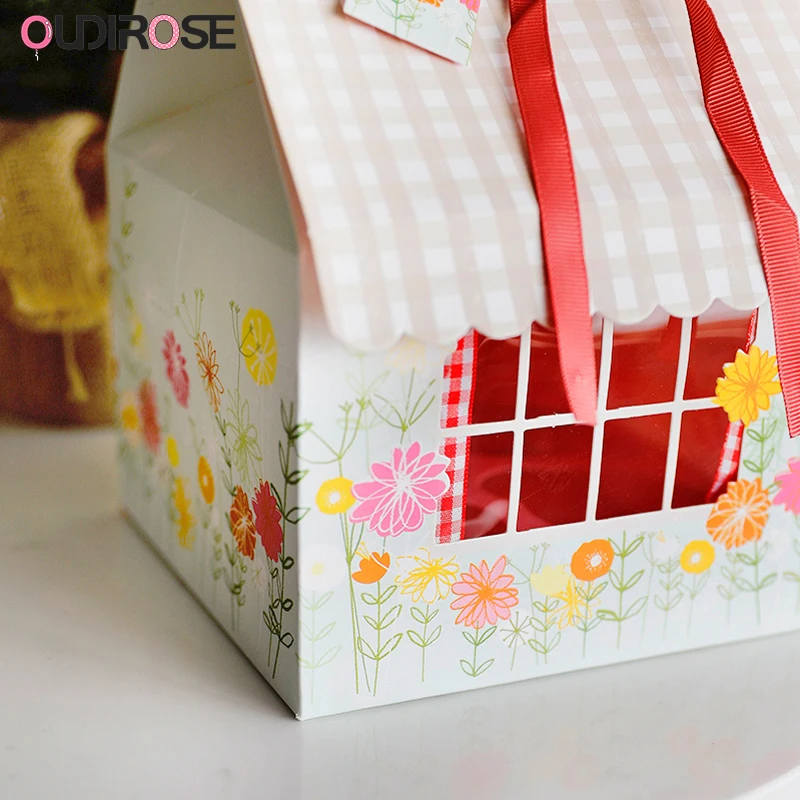 Милый дом выпечки Кекс пакет коробка для муссов и десертов бумажные подарочные