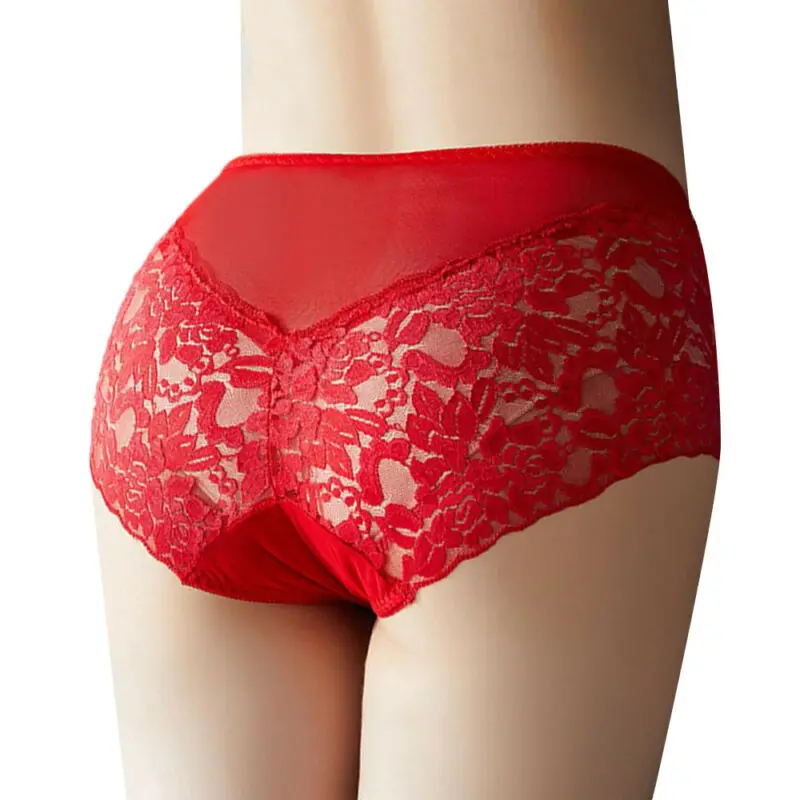 

Womens Ladies Lace Knickers Bikini Briefs Comfy Panties Underwear Pants Thong