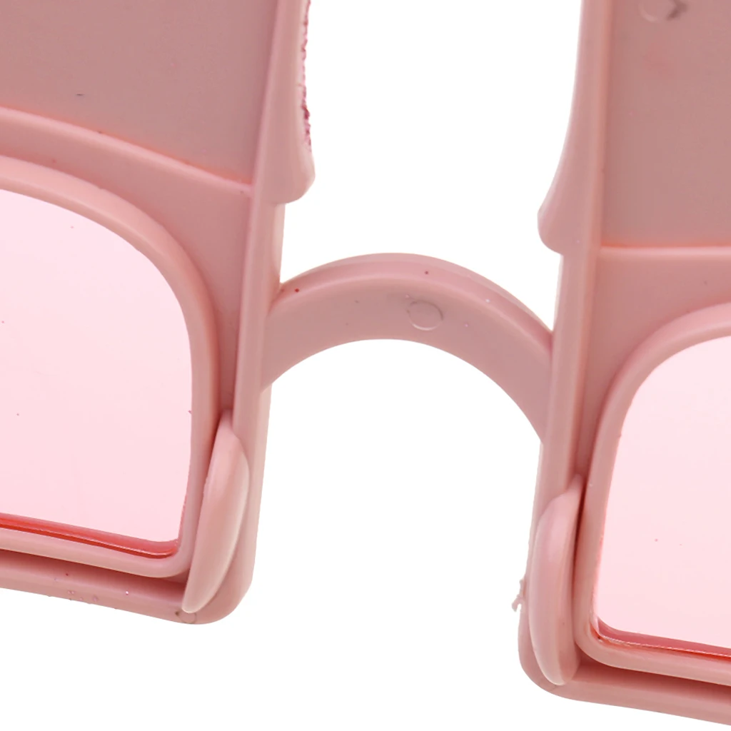 Блестящие солнцезащитные очки в стиле ледяной поп маскарадный костюм