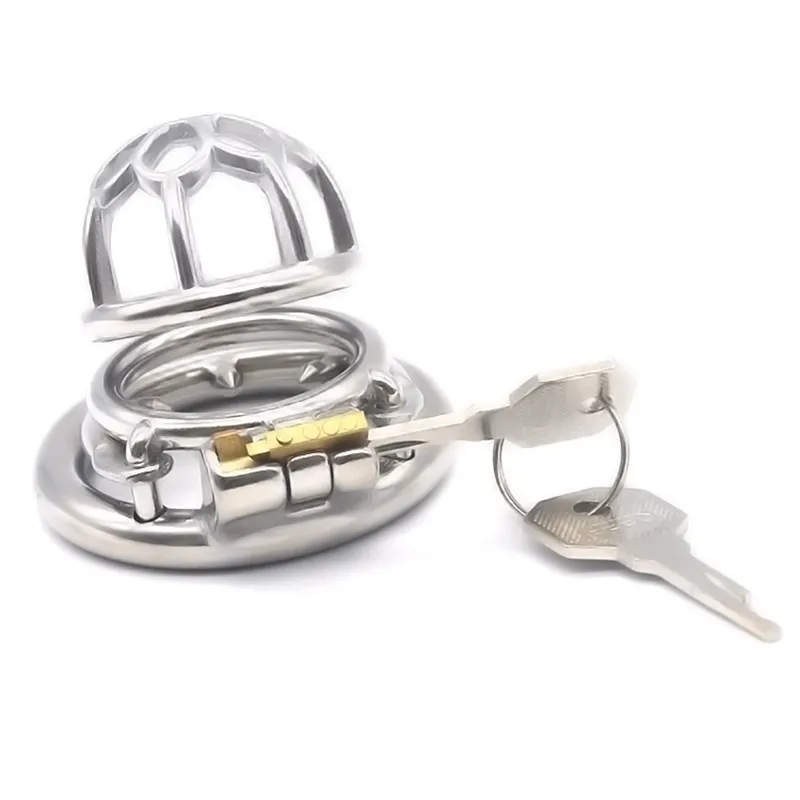 Мужское устройство верности из нержавеющей стали 2020 с зазубренным кольцом