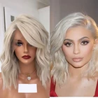 13x6 кружева Платина блонд волнистые человеческие волосы прозрачные кружева передние парики для женщин 150 плотность передние кружева Платиновые волнистые волосы парики