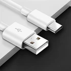 Кабель USB C для Samsung A21S, A71, A51, A41, A31, A21, A11, S20, S10, S9, S8 Plus, 2A, кабель для быстрой зарядки, USB-кабель для зарядки и передачи данных, 0,2 м, 1 м, 2 м