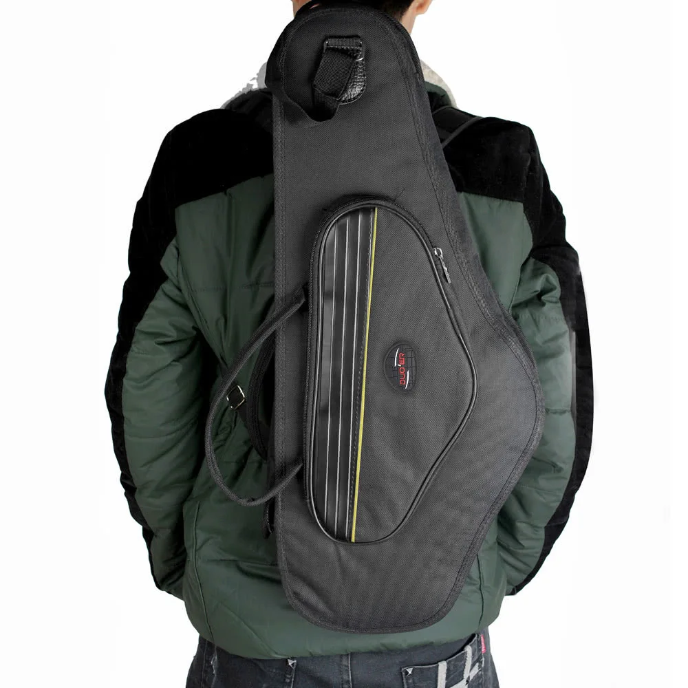 

600D Water-resistant Gig Bag Oxford Cloth Backpack Adjustable Shoulder Straps Pocket 5mm Cotton Padded for Alto Sax Saxophone