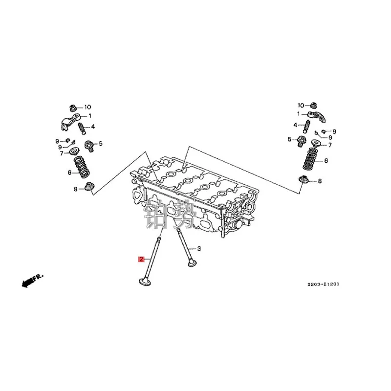 Впускной и выпускной клапан автомобильного двигателя масляное уплотнение в