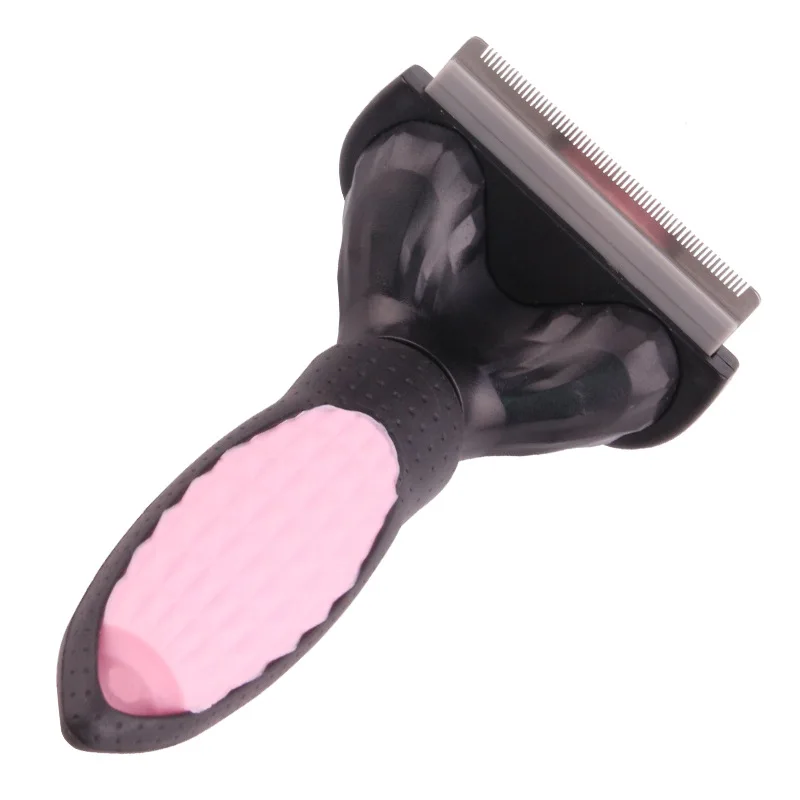 

Pet comb blade stainless steel dog comb beauty hair removal hair shaving self cleaning comb cleaning products needle comb