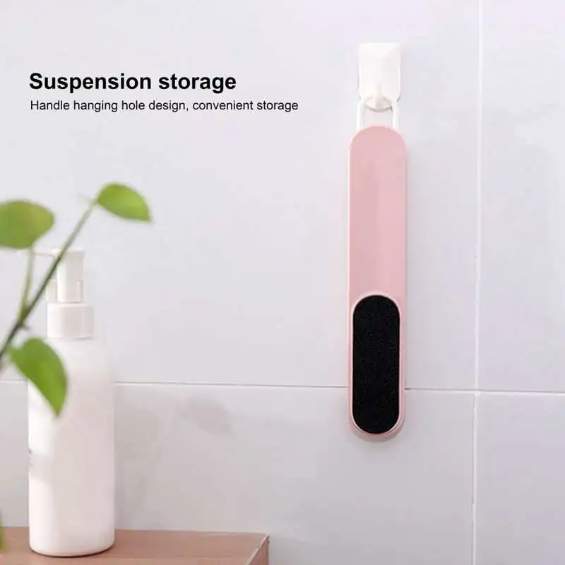 

Fashion Design Portable Foot Scrubbing Brush Heel Callus Dead Skin Remover Tool Pedicure Device Home Travel Accessories