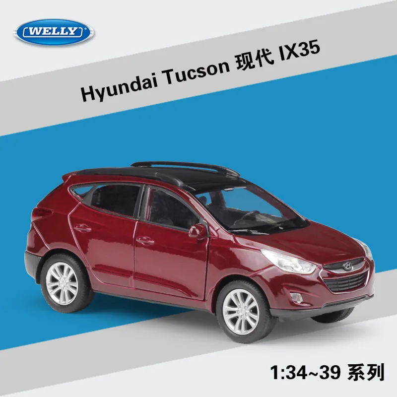

1:36 Hyundai Tucson IX35 модель автомобиля из сплава металлические модели автомобилей B191